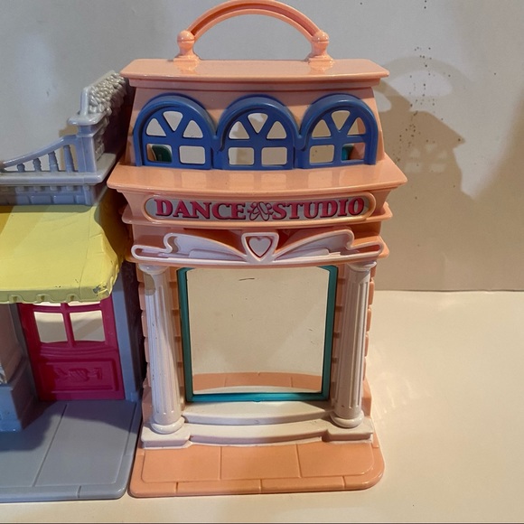 Fisher Price Sweet Streets Candy Shop & Dance Studio Dollhouse 74923 Mattel 2001 - Picture 12 of 13